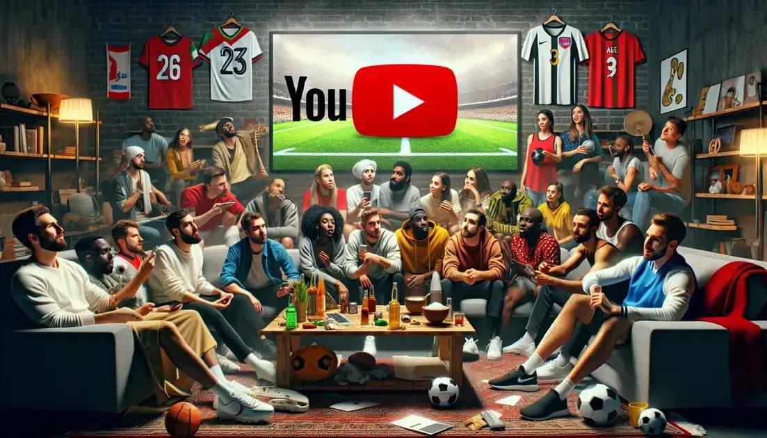 CazéTV canal esportivo YouTube