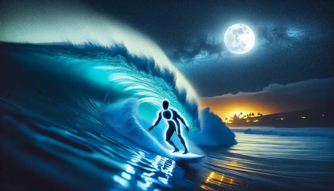 Italo Ferreira surfe noturno pororoca havaiana